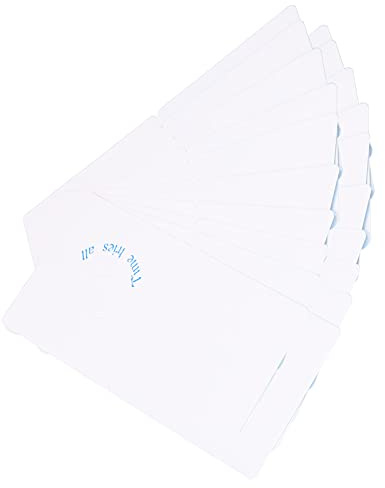 Cryfokt Blandade Tomma Anteckningskort 20-pack |5 Unika Mönster |Uppmuntrande och Inspirerande Gratulationskort med Tomma Interiörer |Perfekt för Att Skicka Välsignelser Vänskap & Tack (blå delfin)