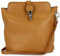 Belli kleine italienische Ledertasche Damen Umhängetasche Handtasche Schultertasche in cognac - 18x20x8 cm (B x H x T)
