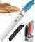 Orblue Brotmesser mit Wellenschliff, Ultrascharfes Edelstahl Küchenmesser, Professionelle Qualität, Ideal zum mühelosen Schneiden von dicken Broten, Bagels, Kuchen