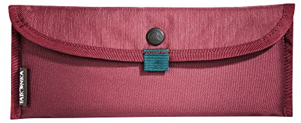 Tatonka Sac à couverts - Sac de rangement pour couverts de camping - 25 x 10 cm - Bordeaux - Rouge