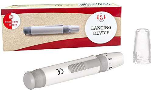 Swiss Point Of Care lancing device | Safe and fast application | Compatible with Swiss Point Of Care and On Call lancets