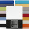STUDIO Basic Spannbettlaken 180x200cm – Jersey-Spannbetttuch aus 100 % gekämmter Baumwolle – Weiß – Öko-Tex Zertifiziert, bügelfrei & elastisch – für Matratzen 15–25 cm
