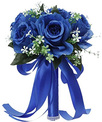 Planta verde artificial, 60 unidades, regalo de novia de seda para el día eterno, sosteniendo la mano, San Valentín, cristal artificial, dama de honor, ramo de flores, boda falsa, arreglos funerarios