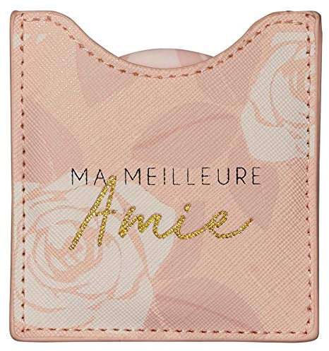 Draeger – My Best Friend Mirror – Round Pocket Mirror to Take Anywhere, All Occasions – Dimensions 8.5 cm x 8 cm