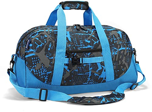 Stumdo Kids Overnighter Duffel Bags for kids, Carry-On Size & Ideal for School Practice or Overnight Travel Weekender Tote for Travel Gym Sport bag for Boys & Girls (11tylan)