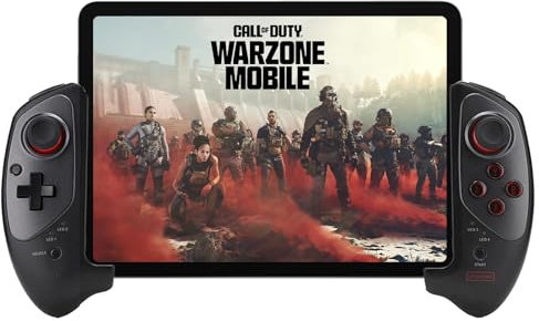 arVin Wireless Game Controller, Bluetooth Gaming Gamepad für Smart Phones Tablets iPad Teleskop (5-11 Zoll) Joystick für iOS iPhone Android Samsung Huawei OPPO Realme Motorola-COD/Genshin impact
