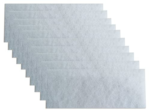LONDAFISH Algodón de filtro de pecera，Algodón filtrante,Esponja de filtro de acuario para caja de filtro de acuario(10 piezas)