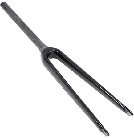 Cykelgaffel, Kolfibercykelframgaffel 700C Kolfiber C Broms Avsmalnande Rör Snabbkopplingsfälgbroms Förlängd Cykelgaffel för Landsvägscyklar, Fjädringsgafflar för Mountainbike (3K