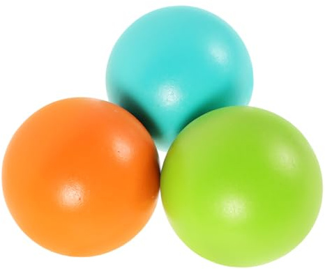 BELLIFFY Croquet Balls Replacement Set 2.76 Inch Wooden Balls for Outdoor Lawn Games Family Fun Kids Adults Portable Durable