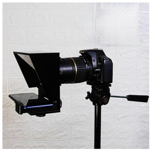Teleprompter, Mini-Teleprompter, tragbarer Inscriber, mobiler Teleprompter, Artefakt-Video mit Fernbedienung for Telefon(T3-S)