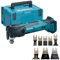Makita DTM51Z 18V LXT Oscillating Multi Tool with Extra 8 Pcs Accessories Set & Mak Case