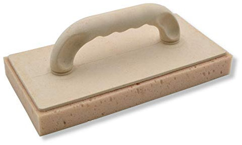 DEWEPRO® Eco Planche éponge 280 x 140 mm – Poignée pratique – Planche éponge pour carrelage – Outil professionnel pour des travaux de carrelage parfaits