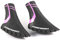 Komperdell Nordic Walking Gummipuffer schwarz/pink vulkanisiert