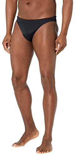 WUKX Slip de Bain Micro Sea Life, Slip da Bagno Uomini, Noir, S