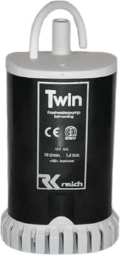 Reich Pompe immergée Twin 19L, Noir
