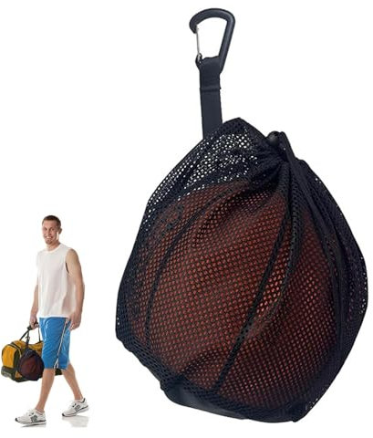 Ballnetz, Belvanr Ballsack, Fußball Tasche, Ballnetz 1 Ball, Basketball Tasche, Ballnetz Zum Aufbewahren und Tragen Von Basketbällen, FußBällen und Volleybällen, für Kinder Erwach
