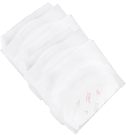 BESTonZON 50 Pièces Lait Jetable Coussinets D'allaitement Absorbants Coussinet De Pour Coussin D'alimentation Pour Bébé Coussin D'allaitement Blanche Tissu Non Tissé