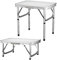 Kleiner Klapptisch 60CM Outdoor Camping Tische Tragbarer Klappbarer Camping Picknicktisch Leichtgewicht Tragbarer Indoor Klapptisch Leichtgewicht, 60x45x26~56 cm