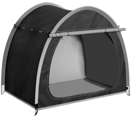 Bolsa organizadora de tienda de campaña para bicicletas, solución de almacenamiento para múltiples bicicletas con acceso con cremallera, costuras reforzadas y cremalleras resistentes, diseño compacto