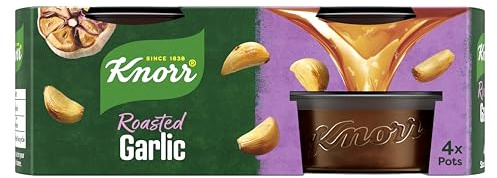 Knorr Roasted Garlic Infuse a Rich Garlic Flavour into Your Dishes, Stock Pots Perfect for Pasta 32x 26g