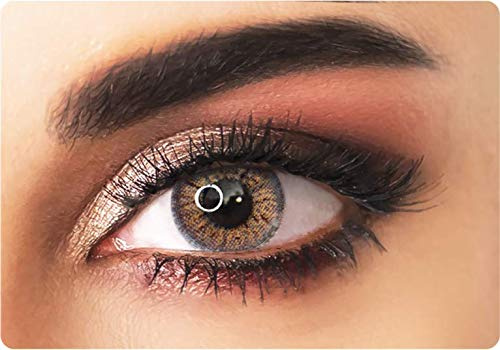 ADORE Lentes de Contacto de Colores sin Graduación de la colección CRYSTAL - Lentes de Contacto Trimestrales + Soporte Personalizado Gratis - Lentillas de Color (CRIS CLARO/CRYSTAL)
