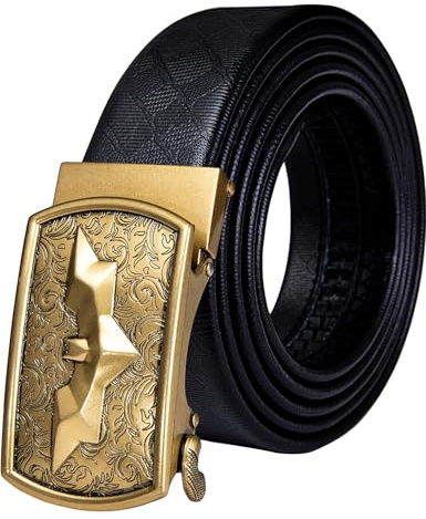 Barry.Wang Bat Belts Ratchet Automatic Buckle Only Click Adjustable Gift Replacement Christmas