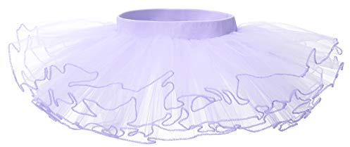 Bezioner Gonna Tulle Bambina tutù Danza Balletto Ragazze Festa Abito Gonne Costume per Bambine Viola S 3-5 Anni