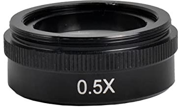 Accessori per microscopio da laboratorio Lente di Barlow ausiliaria for microscopio stereo 0,5X Lente for obiettivo di attacco grande