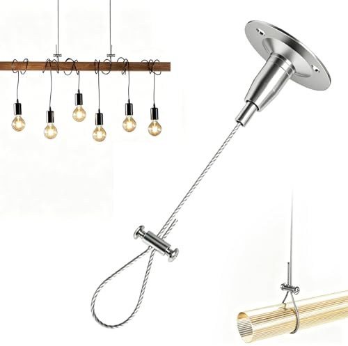 Rainway Barras de cortina de ducha, soporte de techo de acero inoxidable, 2 m, ajustable, soporte para barra de ropa, adecuado para barras de ducha curvadas en forma de L y rectas, para montaje en