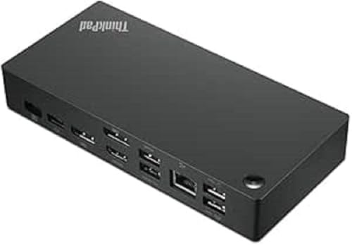 Lenovo ThinkPad Universal USB-C Dock Dockingstation HDMI 2 x DP GigE 90 Watt CRU Chile Italien für L13 Gen 2 P14s 2 P15s 2 X13 2 Yoga 2
