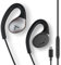 Avantree Resolve (Pequeño-Mediano) - Tipo C Auriculares Abiertos Cableados c/Mic y Gancho, para Mujeres/Niños/Hombres c/Orejas Pequeñas, Ideales Oficina/Exterior/Hogar