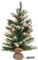 Britesta Tannenbaum Deko: Deko-Weihnachtsbaum mit 30 LEDs, Pinienzapfen und Eibenbeeren, 60 cm (Weihnachtsbaum klein, Kleine Tannenbäume, Weihnachtsbaumbeleuchtung kabellos)