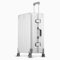 Simcat 24in All Aluminum Suitcase, 100% Aluminium Metallkoffer, Aluminiumlegierung Koffer Trolleys Handgepäckkoffer mit Spinnerrädern, TSA-Schloss (Silber, 24-Zoll-Koffer, Klassisch‌)