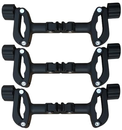 Hogvinnatil Conectores de cochecito doble, conectores de cochecito para niños pequeños - Adaptador de doble conducta para la conexión - Iluminación portátil para el hogar, viajar, hacer