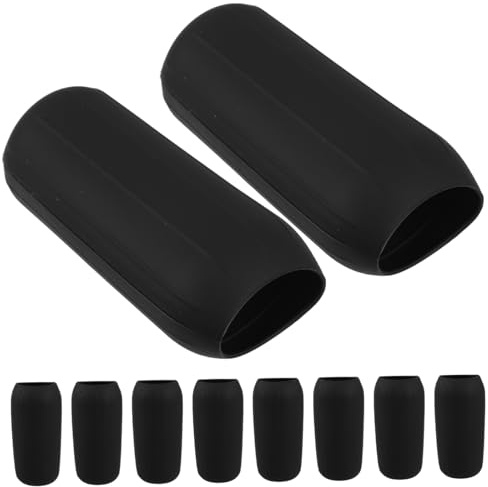 Healeved 10pezzi Coperture Bottiglie Silicone Riutilizzabili Anti-perdita Viaggio Manicotti Elastiche Per Bottiglie Di Lozione Shampoo e Articoli Da Toeletta