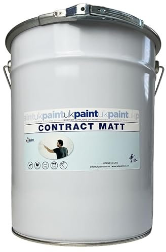 UK PAINT - Contract Matt Emulsion Paint - 20L - Magnolia