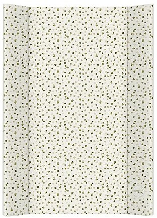 Ceba Baby Wickelauflage Wickelunterlage 2 Keil Wickelmulde fürs Babybett 70x50 cm Abwaschbar