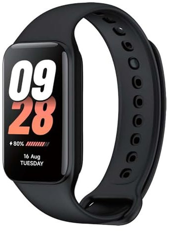 Xiaomi Smart Band 8 Active Fitness Tracker & Activity Tracker con display LCD da 1,44 pollici, durata della batteria di 14 giorni, ossigeno nel sangue, frequenza cardiaca, monitoraggio del sonno e