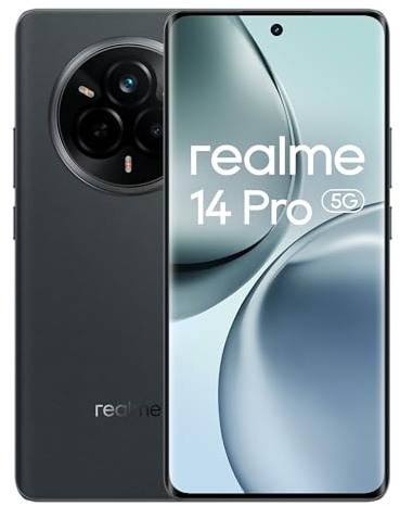 realme 14 Pro Smartphone 5G,Grey,Sony IMX882 OIS AI Camera,Cold-Sensitive Color-Changing Design,5130 mAh Battery,IP69,120Hz Display,26GB(12+14expansion)+512GB,Amazon Exclusive (No Adapter)