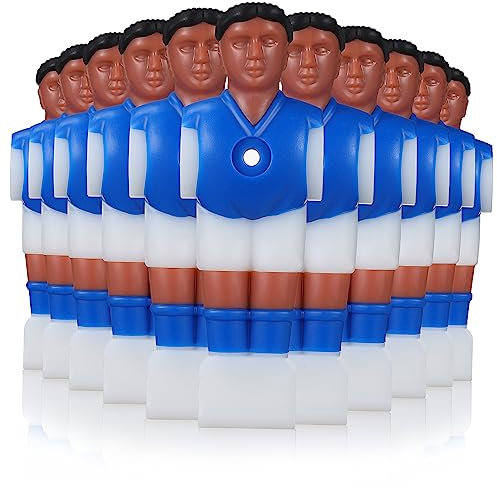 Gatuida 11 Stück Marionette Party Kicker Männer Kicker Spieler Foosball -Tischzubehör Mini tischfußball ersatzteile fußball Figuren Ersatzfußballspieler Kickerfiguren komplettes Team Harz