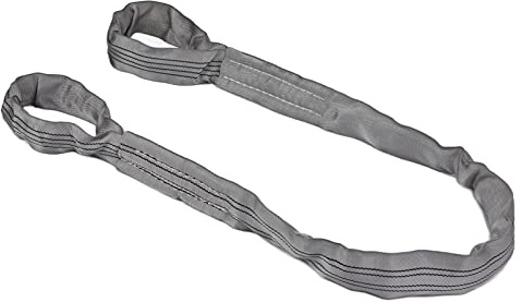 Imbracatura di Sollevamento Rotonda di Grado Industriale - Imbracature Ad Anello PES Durevoli - Forniture per Gru Largo 85 Mm Affidabile per e Porti (#1)