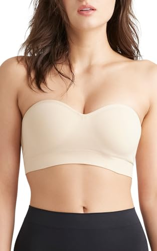 Yummie Women's Peyton Contour Strapless Convertible Bra, Frappe, Large