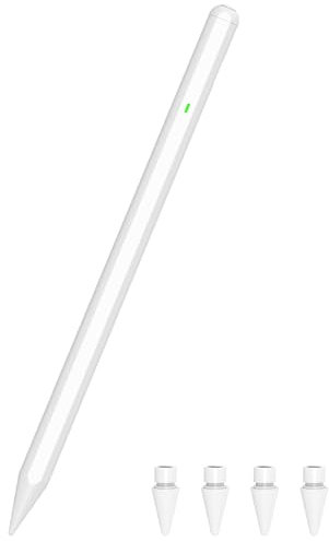 Penna per iPad 2018-2024, Rifiuto del Palmo, Sensibile all'Inclinazione, Stylus per iPad 6-10, Air 3-5/11''M2, Mini 5/6, Pro 11/12.9/13/M4