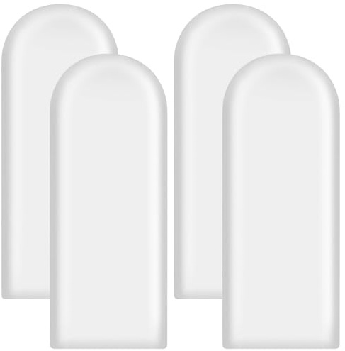 Set di 4 cuscini da parete autoadesivi imbottiti per testiera del letto, design geometrico 3D, pannelli da parete con accessori di montaggio per la decorazione della camera da letto