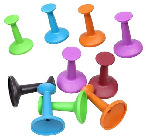 10 piezas de luces para cañas de tienda de campaña, fundas de goma para resaltar, impermeabilizadas, consejos para organizar sombra, equipo de camping, defensor
