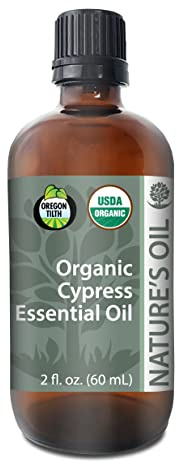 Best Cypress Essential Oil Pure Certified Organic Therapeutic Grade 60ml
