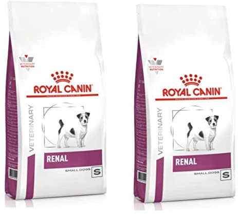 Royal Canin Veterinary Renal Small Dogs | Pack Double | 2 x 500 g | Aliment Complet diététique pour Chiens Adultes | Peut contribuer au Soutien de la Fonction rénale