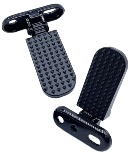rockible 2X Pedali Posteriori per Bici, Pedane Pieghevoli per Accessori per Biciclette Elettriche BMX
