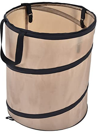 Collapsible Garden Bag, Garden Bags For Debris 10 Gallons, 37.8L, Reusable Garden Waste Bags, Portable Trash Can For Camping Waste Bin, Outdoor BBQs, Laundry Hamper