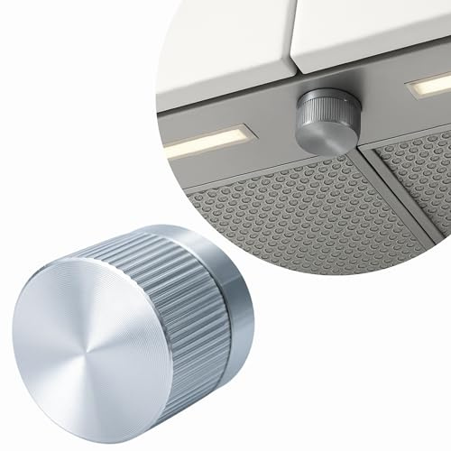 Sintrix Fab Ersättningsknapp för köksfläkt – kompatibel med IKEA UNDERVERK, RYTMISK, VALUE. Robust material med metalloptik och halkfri design. Förstärkt utförande, okrossbar